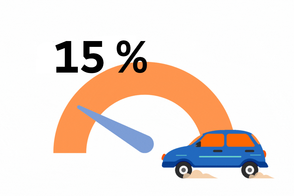 15 % unseres Fuhrparks sind bereits E-Autos
