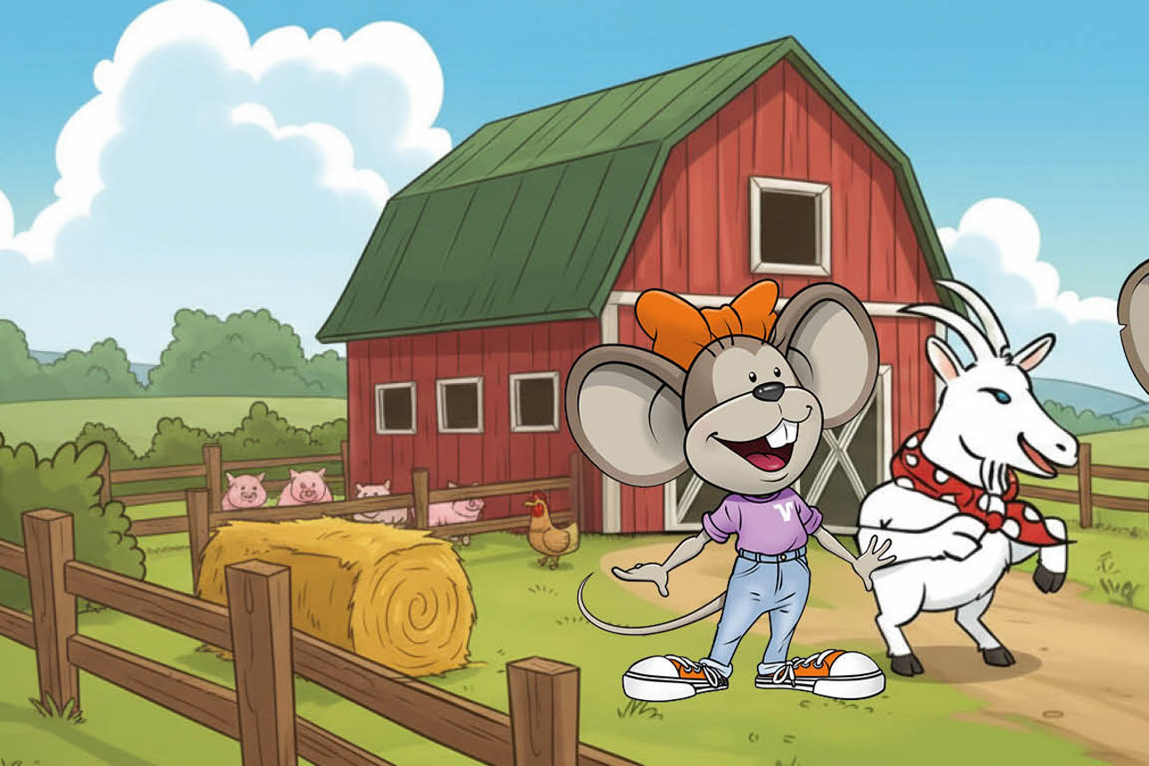 Hanni und Manni auf einer Farm
