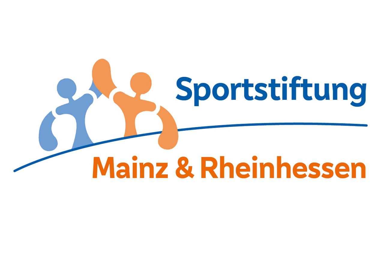 Schriftzug "Sportstiftung Mainz & Rheinhessen"