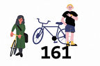 161 Mitarbeitende nutzen aktuell unser Bike-Leasing