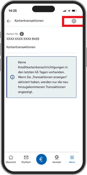 Kreditkartenumsätze