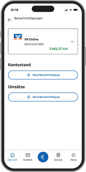 Umsätze und Kontostände