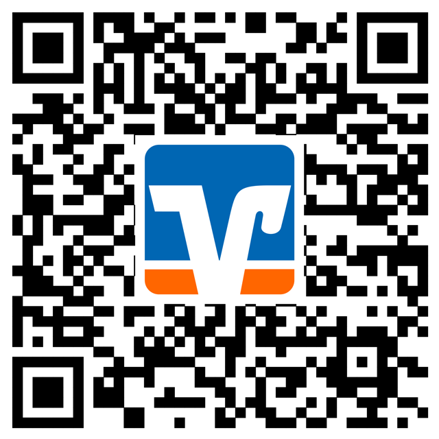 QR-Code zur Kartenbestellung bzw. Download der VR Banking App